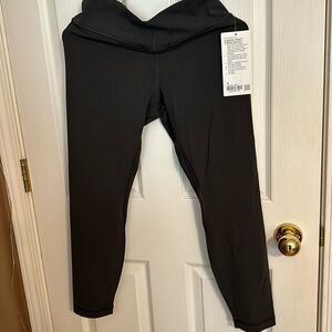 Lululemon Align V-Waist Pant 25” size 10 graphite grey
